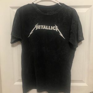 Acid wash Metallica T-shirt